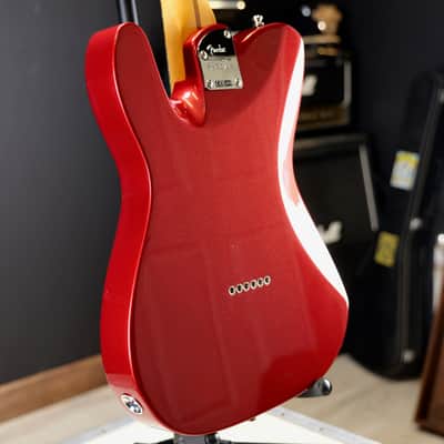 Fender American Ultra II Telecaster Maple Fingerboard Sinister Red image 11
