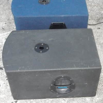 Yorkville PS110P and NX200S powered subwoofers pair image 3