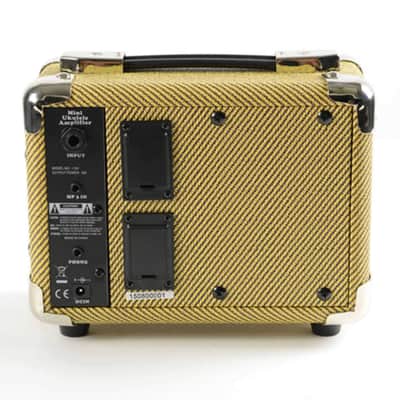 AMP-TWD-5U Tweed Ukulele/UBass Combo Amplifier image 4