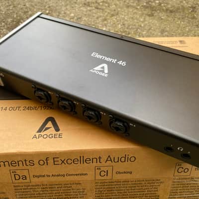 Apogee Element 46 Thunderbolt Audio Interface 2010s - Black image 9