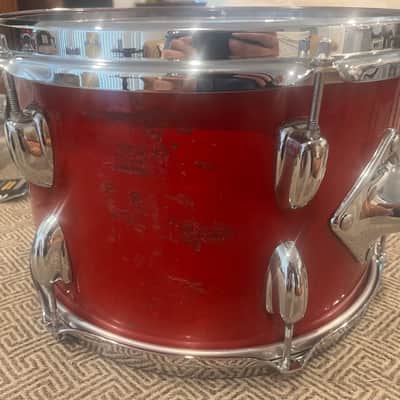 Slingerland 12” tom 70s - Violin Red image 3