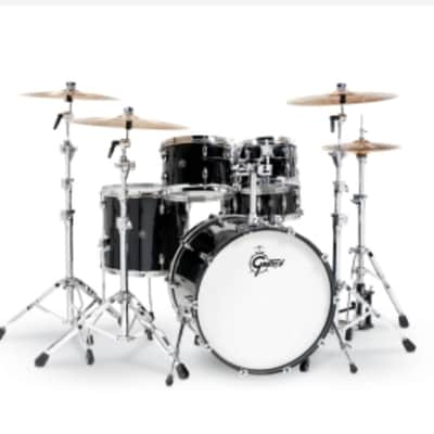Gretsch Renown 5-Piece Drum Set (22/10/12/16/14sn) Piano Black image 1