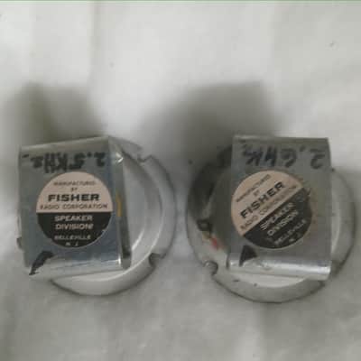 ALNICO TWEETERS 2.75" CONE TWEETERS FISHER FROM THE 50S PAIR image 1