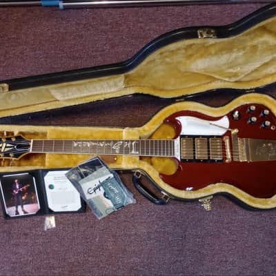 Epiphone Joe Bonamassa Signature '63 SG Custom 2023 Dark Wine Red *** FREE SHIPPING *** image 16