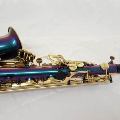 LA Sax Alto Saxophone, with high G key - Chameleon Color image 6