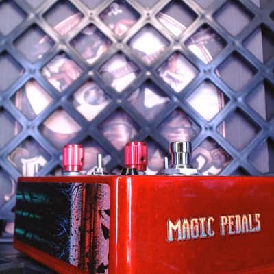 MAGIC PEDALS -3 knob Fuzz Throne- 2026 -#15 Diablo Red Special edition image 8
