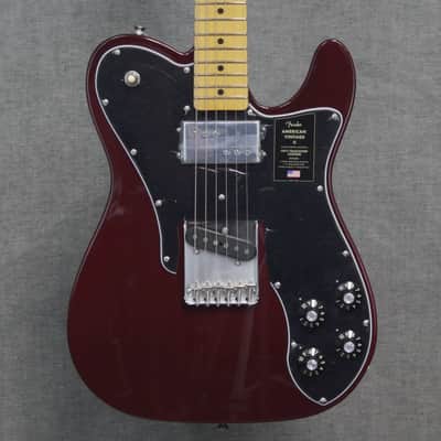 Fender American Vintage II 1977 Telecaster Custom- Wine Red image 2