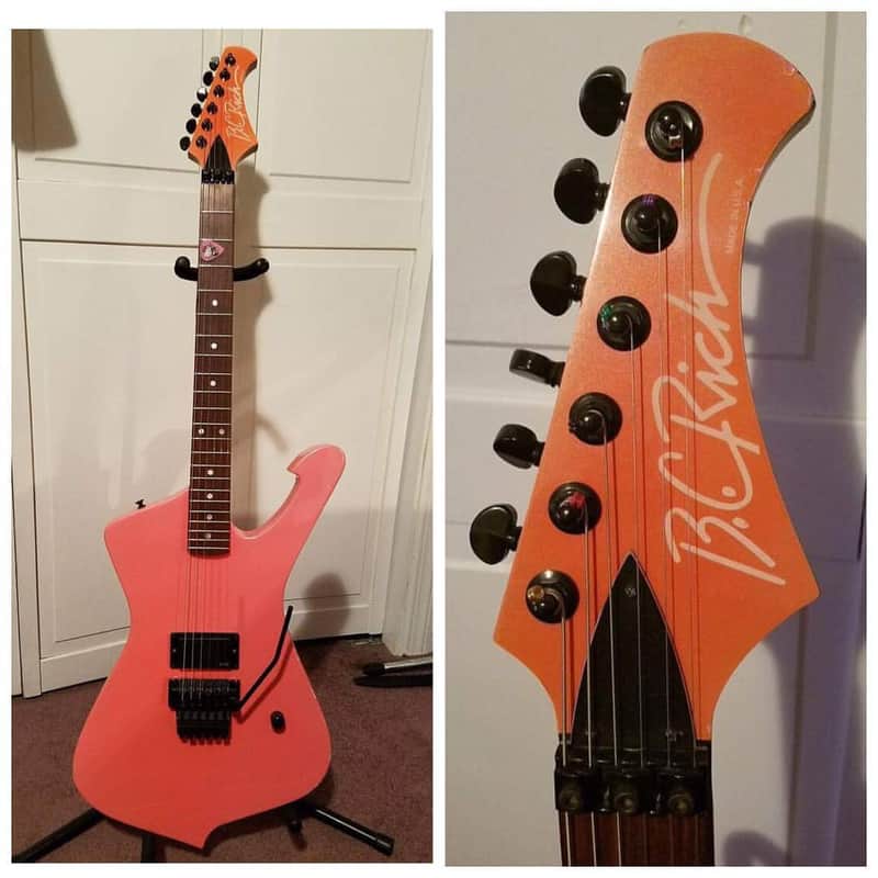 B.C. Rich Iceman 1986 Pink image 1