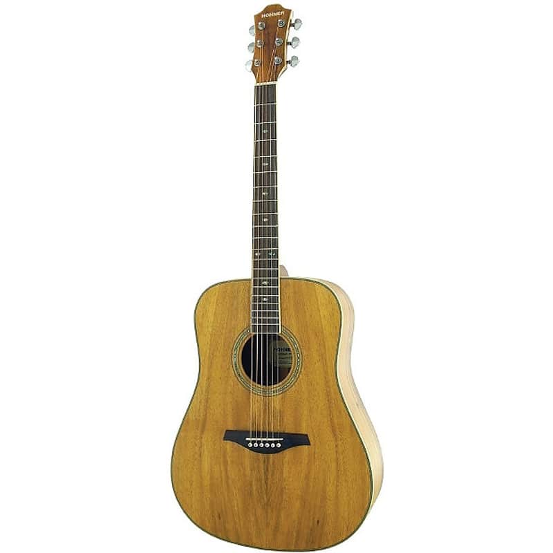 DK-500 Java Koa Dreadnought Acoustic Guitar image 1