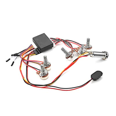 Active Bass EQ Control System 5 Potentiometer Preamp Module image 3