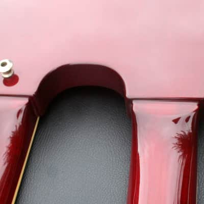 Burny  Jimmy Page Red RSG-140 Double Neck Guitar CIRCA 1992 Cherry Red image 19