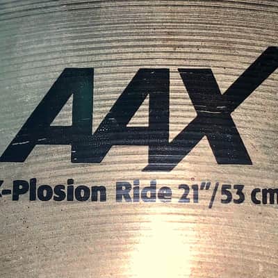 Sabian 21" AAX x plosion Ride Cymbal 2002 - 2018 - Natural image 2
