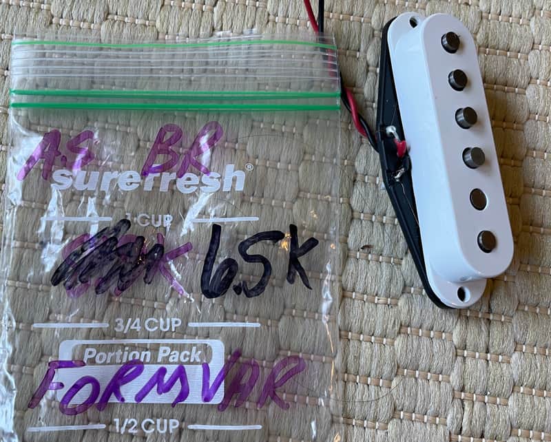 FENDER Standard Single Coil PICKUP, Stratocaster - 6.5K Ohms image 1