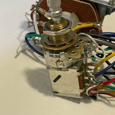 2023 Era Korean Charvel San Dimas Pro Mod Style 1 Guitar Complete Electronics Volume Pot Jack image 6