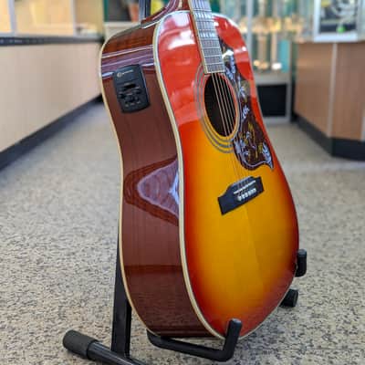 EPIPHONE Hummingbird PRO/FC With GIBSON Truss Rod Cover 6 Strings Cherry Sunburst image 5