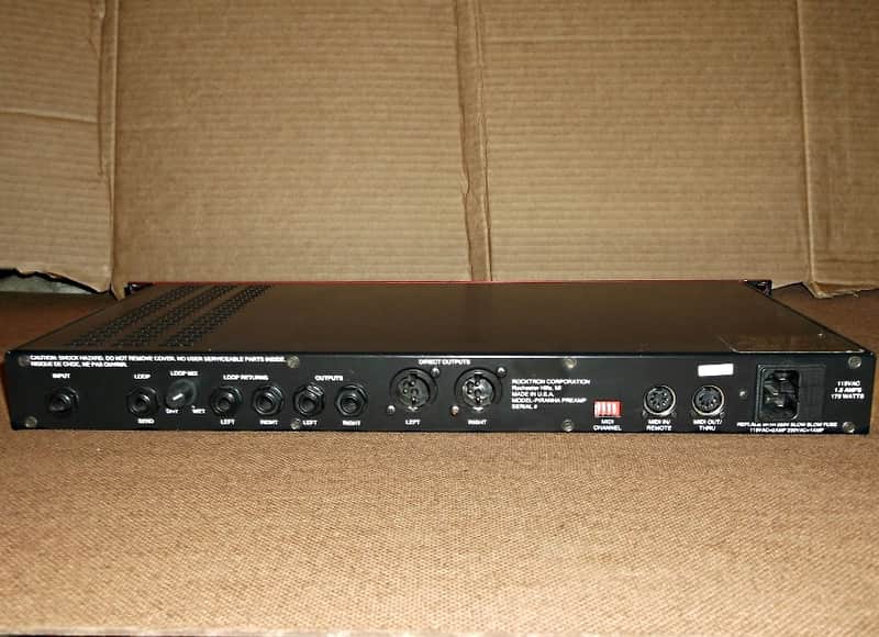 Rocktron Piranha Tube Preamp image 1