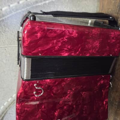 Hohner Bravo II 48 Accordion 2010s - Red image 5