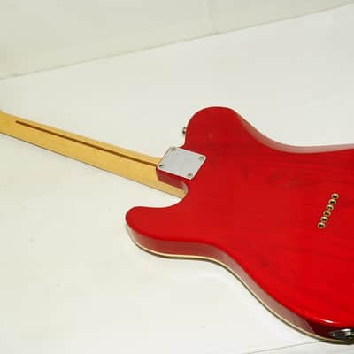 Fernandes TEC-85 Electric Guitar see-through red Ref No.5374 image 11