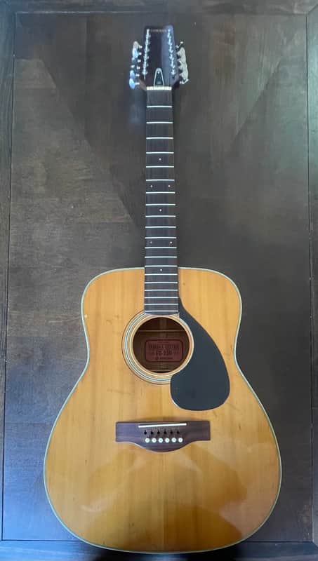 Yamaha FG-230 12-String Jumbo Dreadnought 1968 - 1972 - Natural image 1