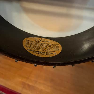 Gibson TB Jr. Tenor Banjo 1920s with OHSC image 4