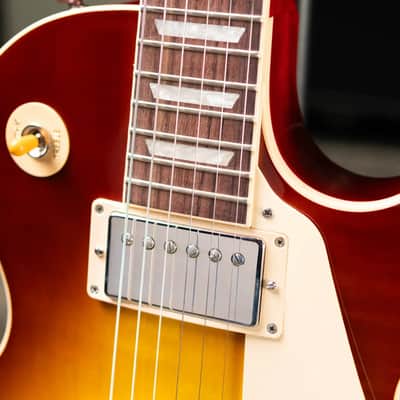 Gibson Les Paul Standard 50s Figured Electric Guitar - Iced Tea with Hardshell Case image 8
