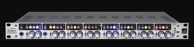 Audient ASP880 8-Channel Microphone Preamplifier and A/D Converter 2010s - Silver image 1