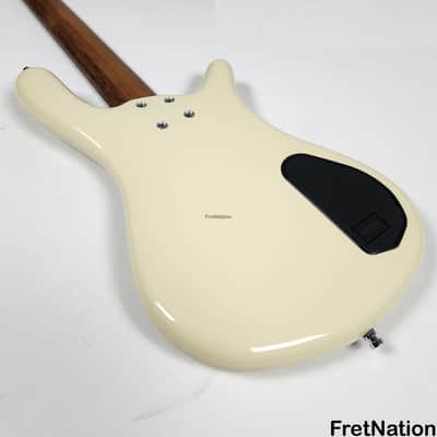 Warwick GPS Streamer LX 5-String Bass Creme White Lefty Left-Handed Gig-Bag 9.72 Pounds #9373-21 image 13