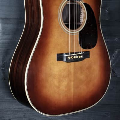 Martin Custom Shop D-28 Authentic 1937 Ambertone Stage 1 Aging image 15