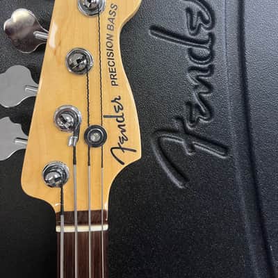 2017 USA Fender American Elite Precision Bass Guitar RW OWT With Original Case image 3