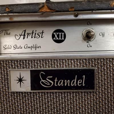 Vintage 1960's Standel "The Artist XII" A12B Dual Guitar/Bass 2x12 Amp image 5