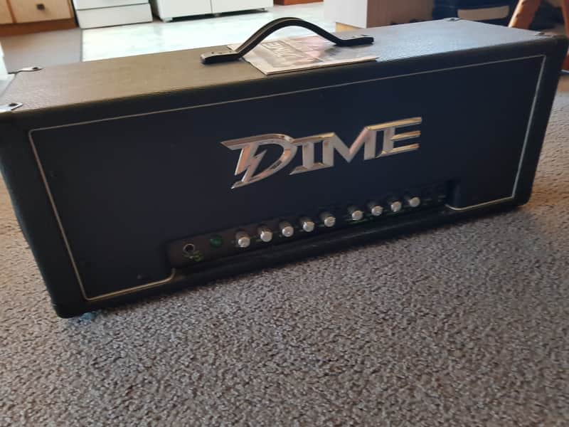 DIME D100 amp head Dimebag amplifier black 120w rare guitar dean pantera image 1