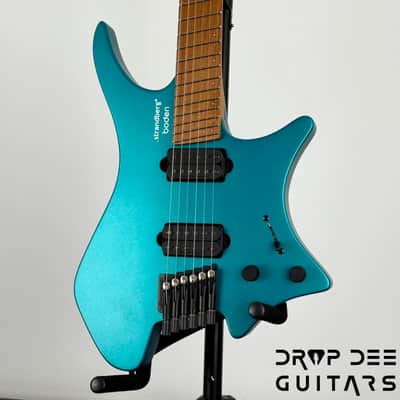 Strandberg Boden Standard N2.6 Multiscale Headless Electric Guitar w/ Bag - Transformative Teal Metallic image 4