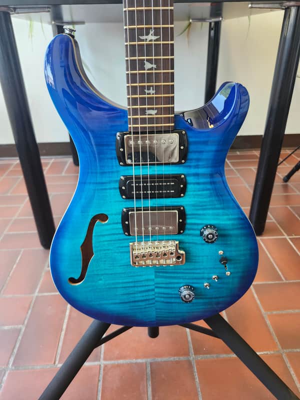 PRR Paul Reed Smith SE Special Semi-Hollow Electric Guitar - Lake Blue