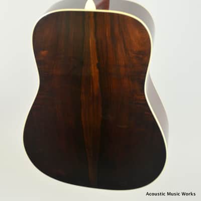M.J. Franks Legacy Dreadnought, Adirondack Red Spruce, Brazilian Rosewood - VIDEO image 14