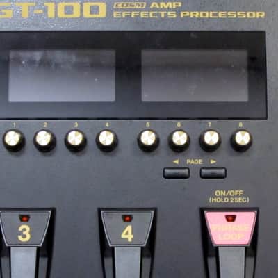Used Boss GT-100 Version 2.0 Guitar Effects Processor VGC image 4