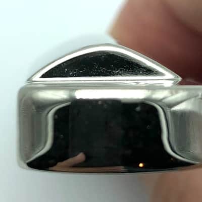 Gibson Wraparound Bridge Tailpiece w/Posts Nickel image 6