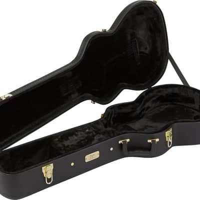 Fender Paramount PO-220E Orchestra Acoustic Guitar, with 2-Year Warranty, Natural, with Case image 4