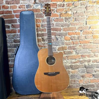 Takamine MIJ Santa Fe ESF-10c Acoustic Electric Guitar (1990s - Natural) image 9