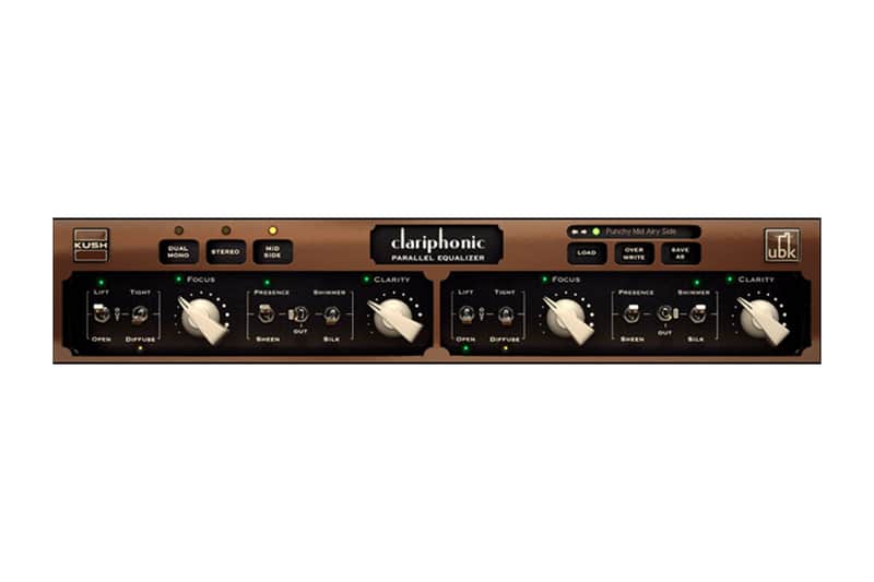Kush Audio Clariphonic DSP MK II | AU/VST/AAX2 Stereo Parallel Equalizer Plug-in image 1