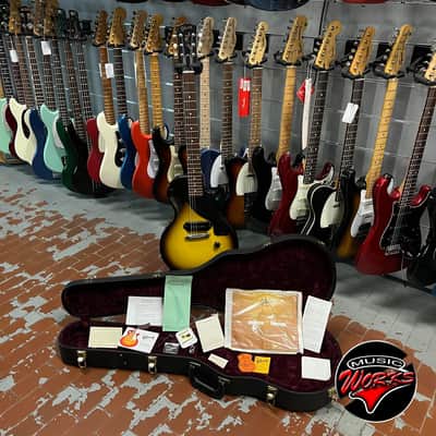 Gibson Custom 1957 Les Paul Jr 57 Junior Single Cut Reissue Vos Vintage Sunburst image 3