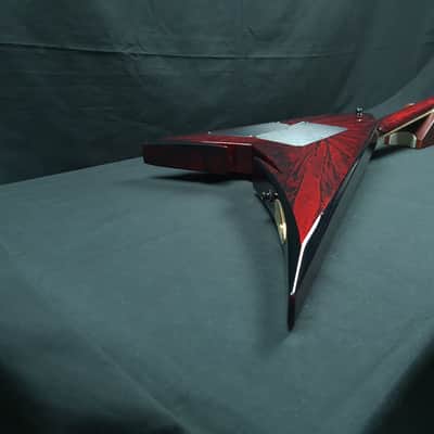 Jackson USA Custom Shop RR24 Rhoads w/ Cut Outs 2005 Red Marble Pablo Santana Masterbuilt NAMM'05 image 22