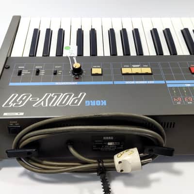 Korg Poly-61 1980s (Serviced / Warranty) image 9