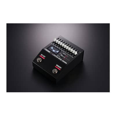 BOSS EQ-200 Dual 10-Band EQs Visual EQ Display Deep Real-Time Control MIDI I/O Graphic Panel Lock Function Compact Equalizer Pedal for Guitar and Bass image 6