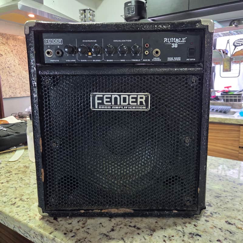 Fender Rumble 30 30-Watt 1x10" Bass Combo 2010s - Black image 1