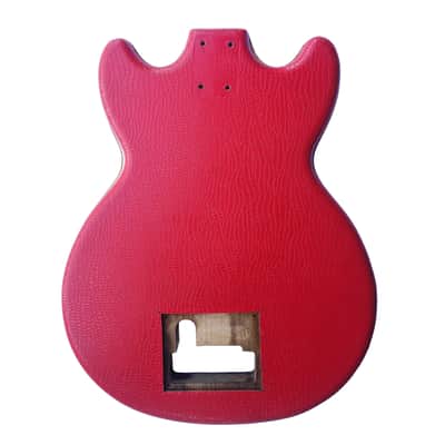 Hofner 164 Colorama red vinyl body from 1960s (Vintage, Project) image 2