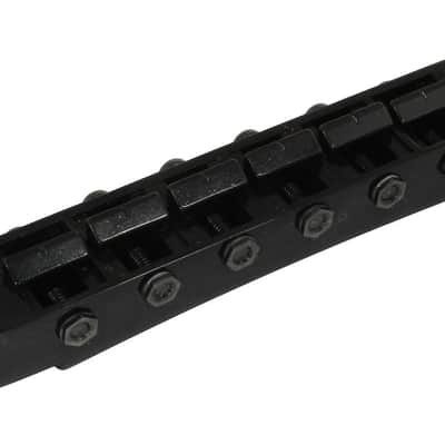 GOTOH GE103B-T Guitar Bridge with large metric posts Black image 2