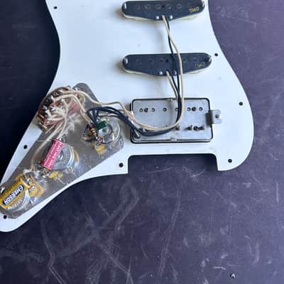 Fender Stratocaster HSS Loaded pickguard by TMG image 5