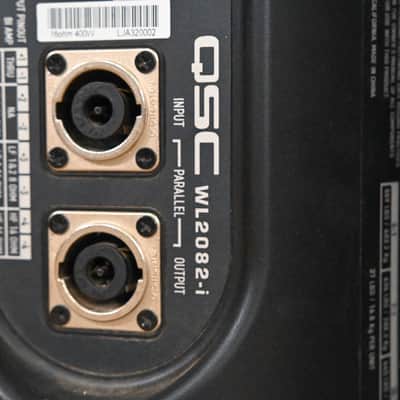 QSC WL2082-i Installation Line Array Loudspeaker (PAIR) CG01L6U image 15