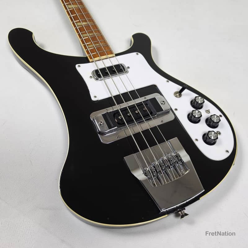 Rickenbacker 4001 JetGlo 4-String Bass 10.20lbs 1976 Hipshot #PI-6183 Pre-Owned image 1
