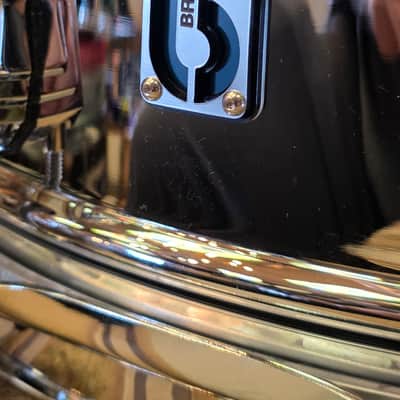 British Drum Company BLUEBIRD 6x14" Snare, Chrome over Brass image 5